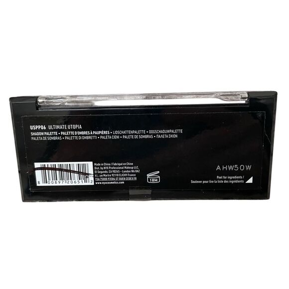 NYX Ultimate Edit Eyeshadow Palette Ultimate Utopia USPP06 gold and browns New - Picture 4 of 4